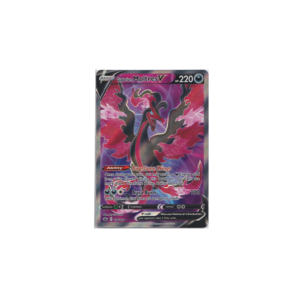 Galarian Moltres V (Full Art) 176/198