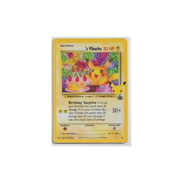 ______'s Pikachu - Celebrations