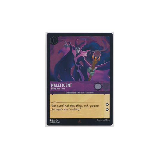 Maleficent - Biding Her Time Holo