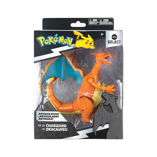 Pokemon Charizard, Super-Articulated 6-Inch Figure